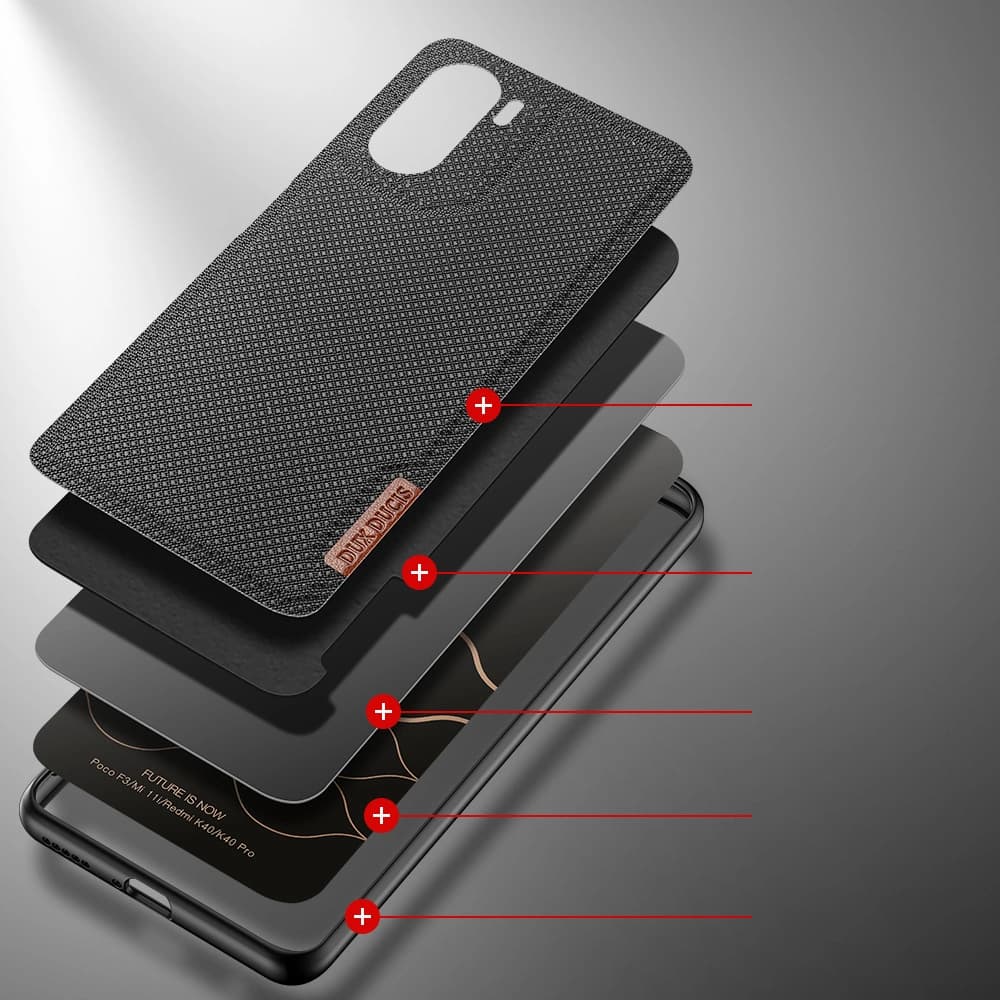 Case Dux Ducis Fino Xiaomi Mi 11i/Poco F3 schwarz - 3