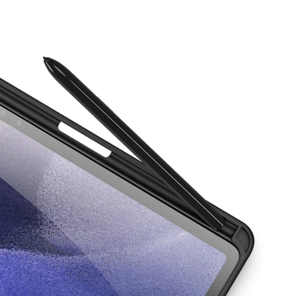 Case Dux Ducis Toby Samsung Galaxy Tab S8+ Plus/Tab S7+ Plus/Tab S7 FE mit Halterung für den Stylus schwarz - 11