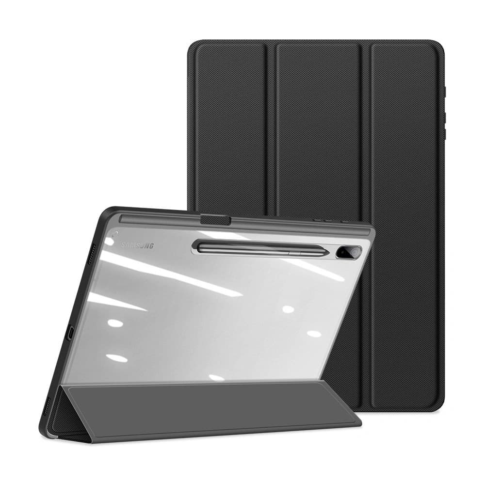Case Dux Ducis Toby Samsung Galaxy Tab S8+ Plus/Tab S7+ Plus/Tab S7 FE mit Halterung für den Stylus schwarz - 13
