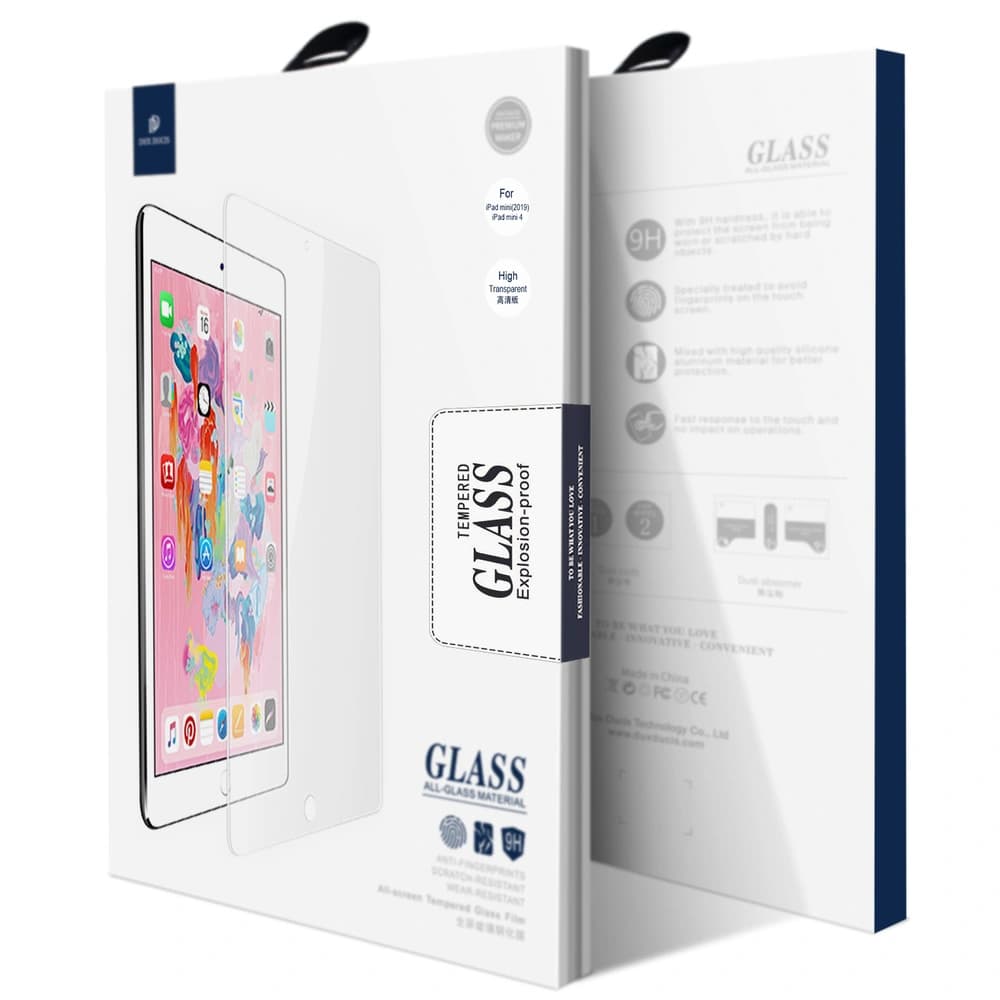 Sticlă securizată Dux Ducis Tempered Glass Apple iPad mini 7.9 2015/2019 (a 4-a și a 5-a generație) transparentă (compatibilă cu husele) - 5