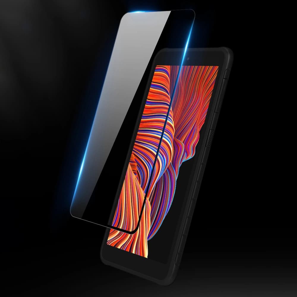 Sticlă călită Dux Ducis 10D Tempered Glass Samsung Galaxy XCover Pro negru (compatibil cu carcasele) - 8