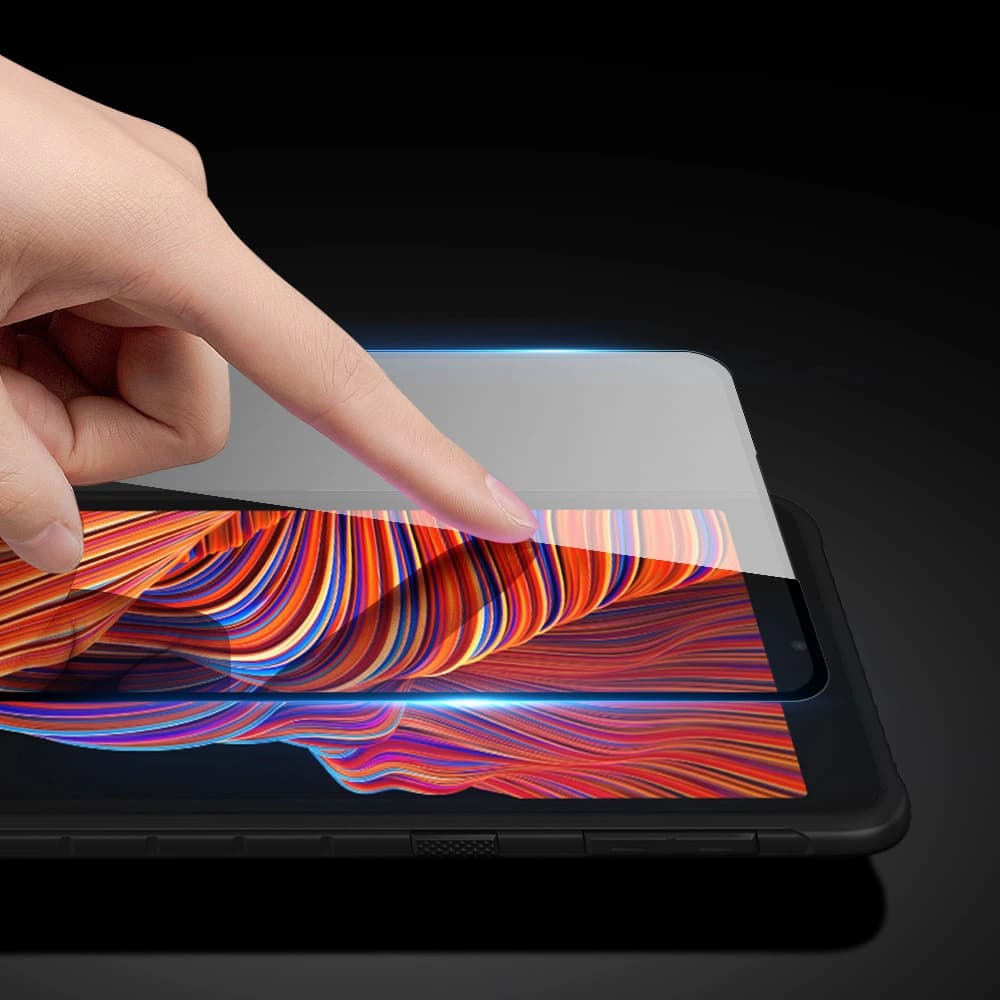 Sticlă călită Dux Ducis 10D Tempered Glass Samsung Galaxy XCover Pro negru (compatibil cu carcasele) - 9