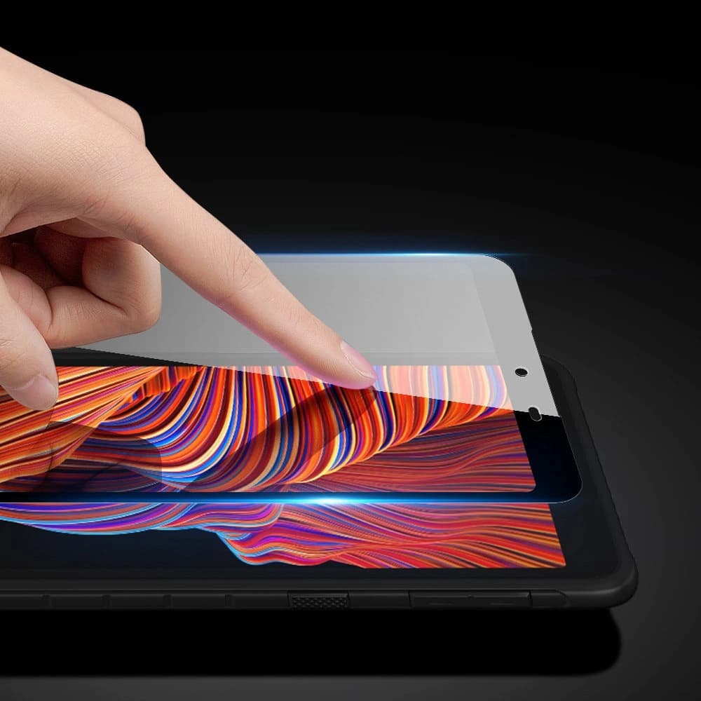 Gehärtetes Dux Ducis 10D Tempered Glass Samsung Galaxy Xcover 5 schwarz (case friendly) - 8