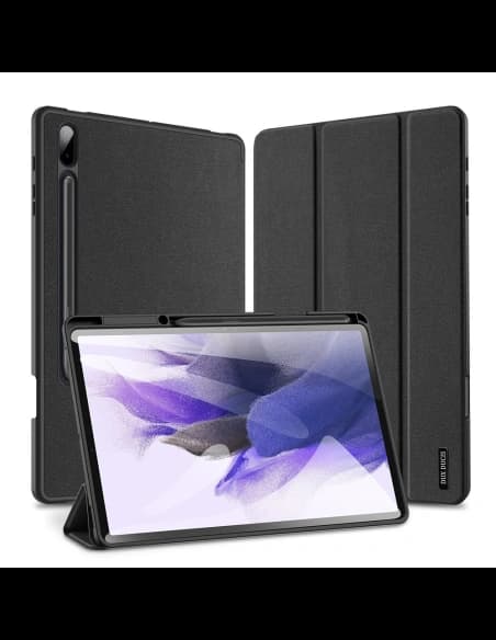 Case Dux Ducis Domo Samsung Galaxy Tab S8+ Plus/Tab S7+ Plus/Tab S7 FE schwarz