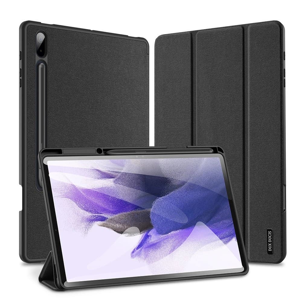 Case Dux Ducis Domo Samsung Galaxy Tab S8+ Plus/Tab S7+ Plus/Tab S7 FE schwarz - 1