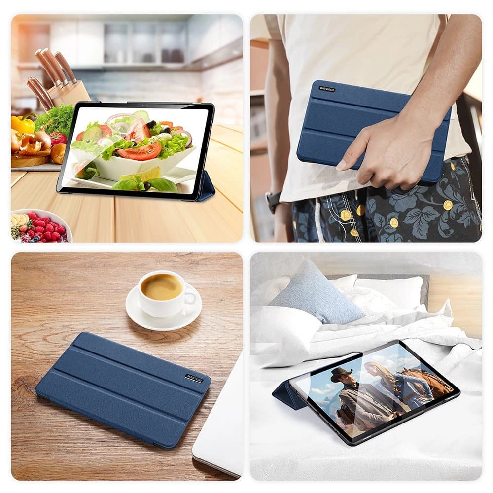 Etui Dux Ducis Domo Samsung Galaxy Tab A7 10.4 2020 albastru - 9