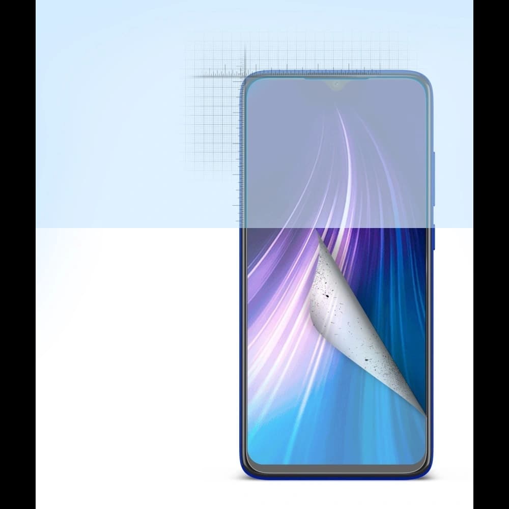 Folia hydrogel Ringke Dual Easy Full Cover pentru Redmi Note 8 Friendly - 5