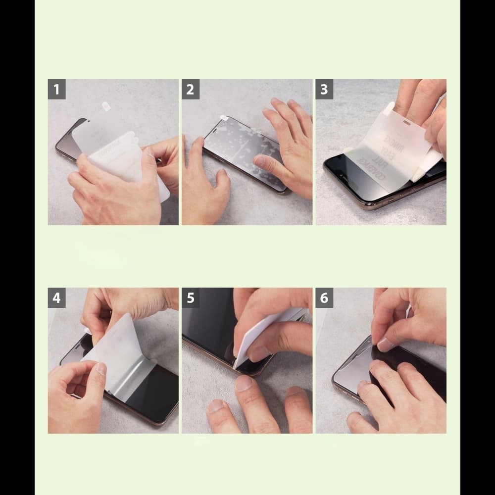 Folia hydrogel Ringke Dual Easy Full Cover pentru Redmi Note 8 Friendly - 8