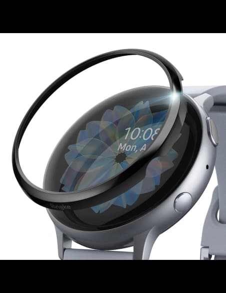 Nakládka Ringke Bezel Styling Samsung Galaxy Watch Active 2 44mm nerezová ocel černý lesk GWA2-44-03