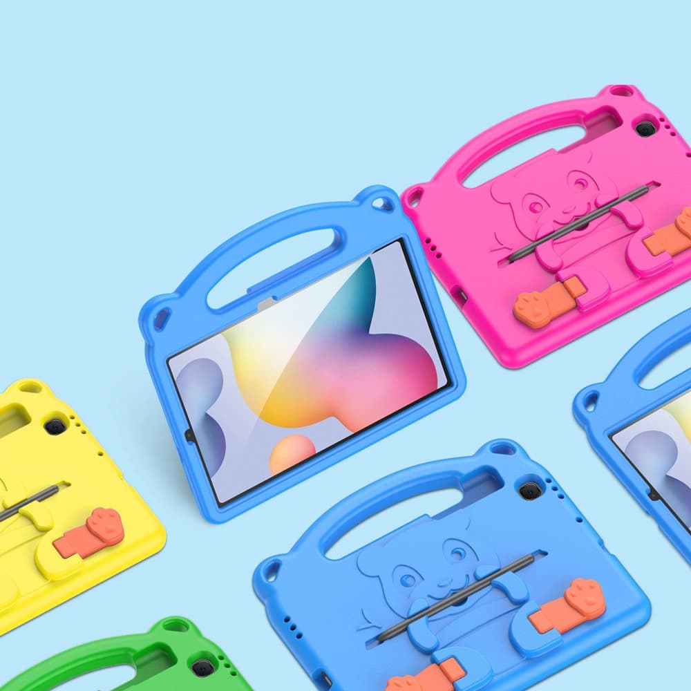 Etui Dux Ducis Panda Samsung Galaxy Tab S6 Lite s místem na stylus modré - 6