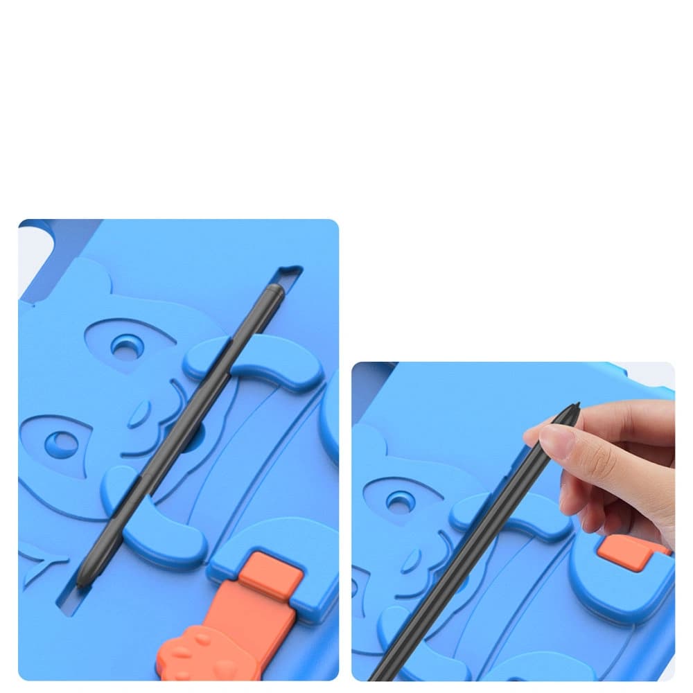 Etui Dux Ducis Panda Samsung Galaxy Tab S6 Lite s místem na stylus modré - 10