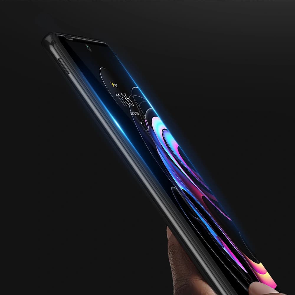 Sklo tvrzené Dux Ducis 10D Tempered Glass Motorola Moto Edge 20 Pro černé (přátelské k pouzdru) - 7