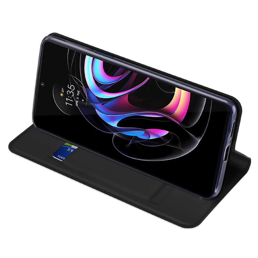 Husa Dux Ducis Skin Pro Motorola Moto Edge 20 Pro neagră - 11