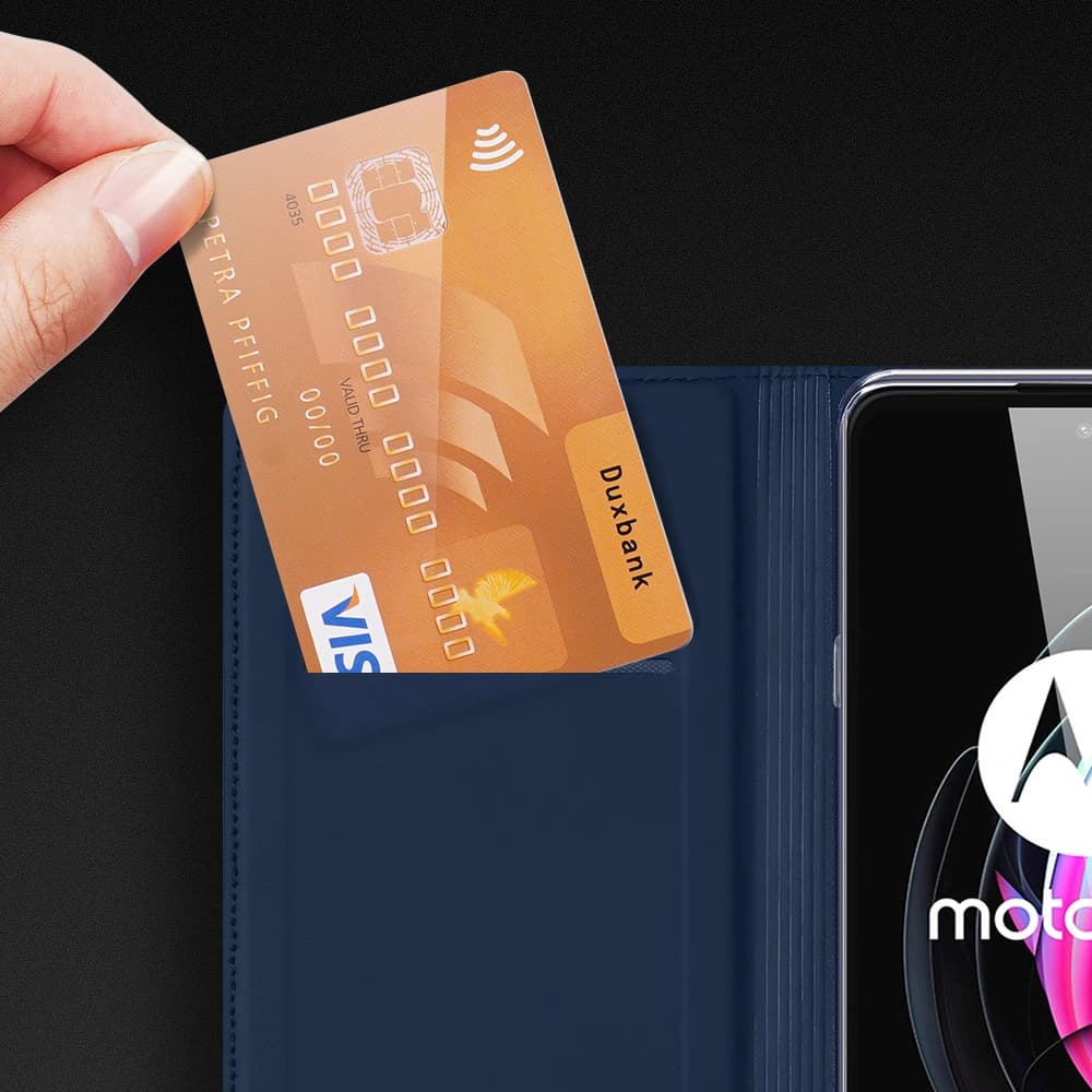 Etui Dux Ducis Skin Pro Motorola Moto Edge 20 Lite negru - 15