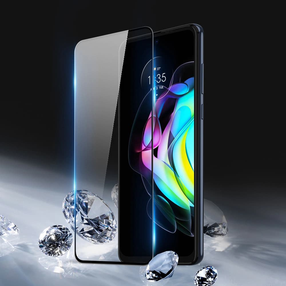 Dux Ducis 9D Tempered Glass Motorola Moto Edge 20 black (case friendly) - 5
