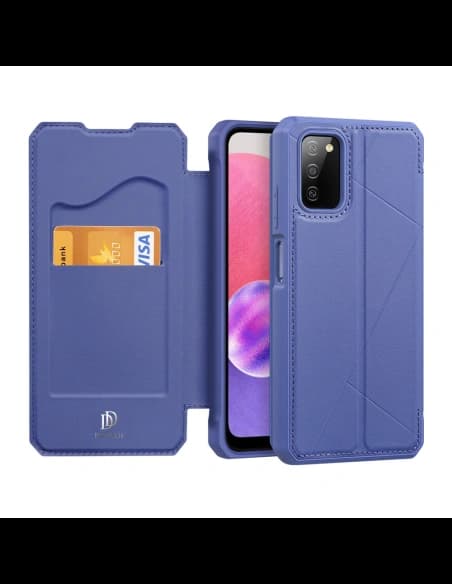 Etui Dux Ducis Skin X Samsung Galaxy A03s modrý