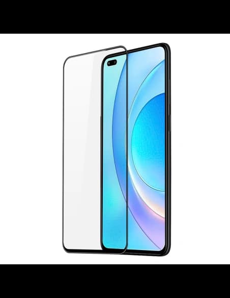 Sticlă călită Dux Ducis 9D Tempered Glass Honor 50 Lite neagră (compatibilă cu husele)