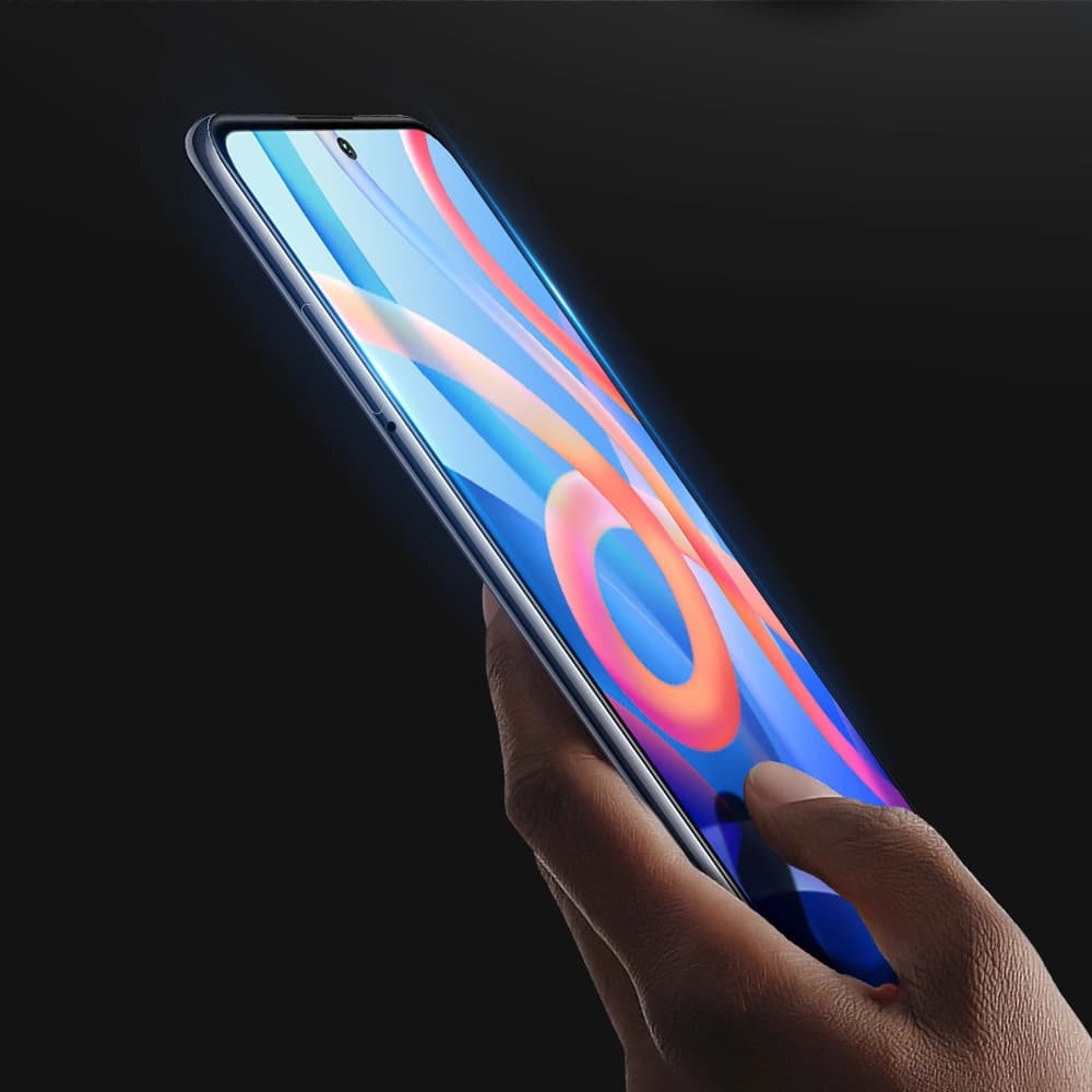Sticlă călită Dux Ducis 9D Sticlă Temperată Poco M4 Pro 5G neagră (compatibilă cu husele) - 7