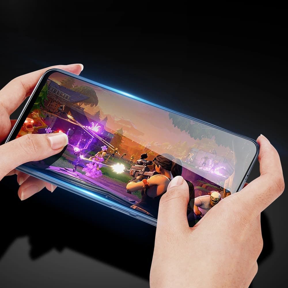 Sticlă călită Dux Ducis 9D Sticlă Temperată Poco M4 Pro 5G neagră (compatibilă cu husele) - 10