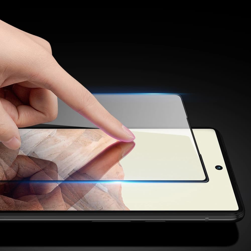 Sticlă securizată Dux Ducis 10D Sticlă Temperată Google Pixel 6 neagră (compatibilă cu husă) - 10