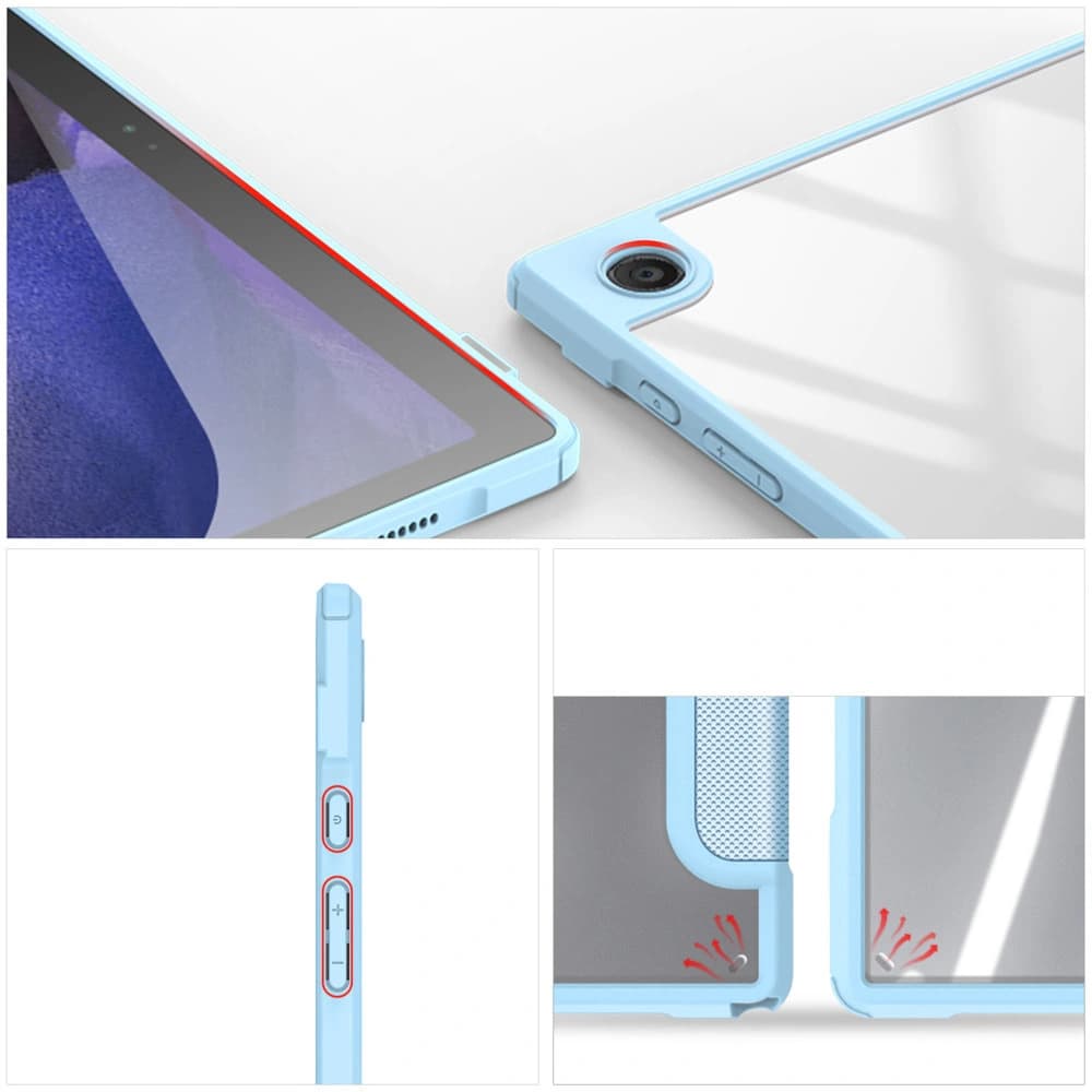 Etui Dux Ducis Toby Samsung Galaxy Tab A8 10.5 s držákem na stylus modré - 5
