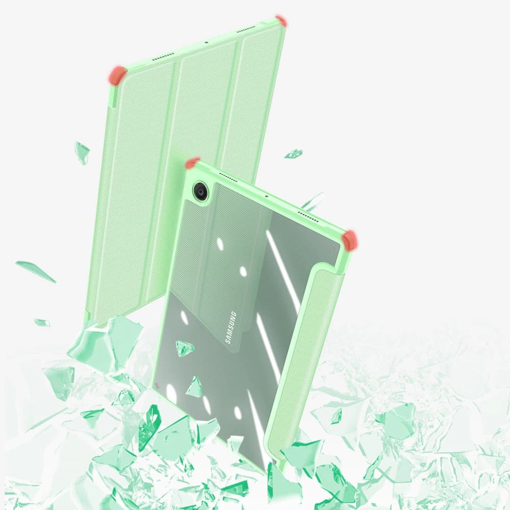 Etui Dux Ducis Toby Samsung Galaxy Tab A8 10.5 držák na stylus zelený - 9