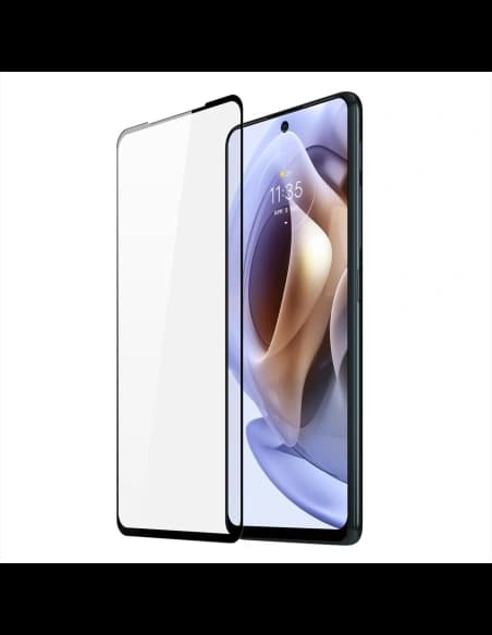 Dux Ducis 9D Edzett Üveg Motorola Moto G41/G31 fekete (tokbarát)