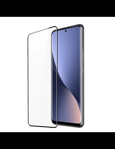 Gehärtetes Glas Dux Ducis 10D Tempered Glass Xiaomi 12 Pro schwarz (case friendly)