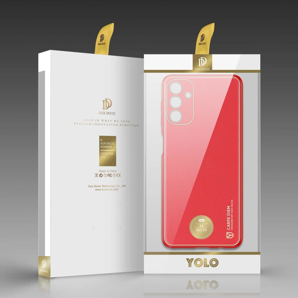 Case Dux Ducis Yolo Samsung Galaxy A13 5G rot - 5