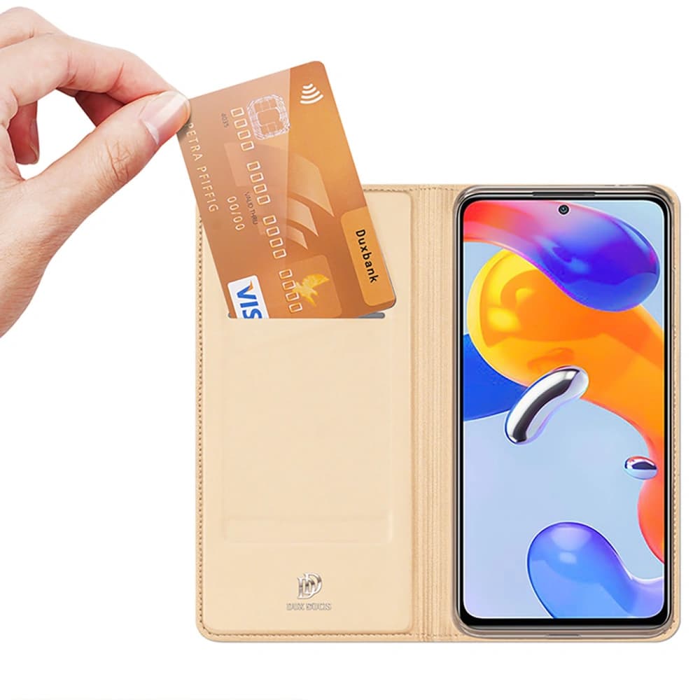 Etui Dux Ducis Skin Pro Xiaomi Redmi Note 11 Pro/11 Pro+ Plus arany - 7