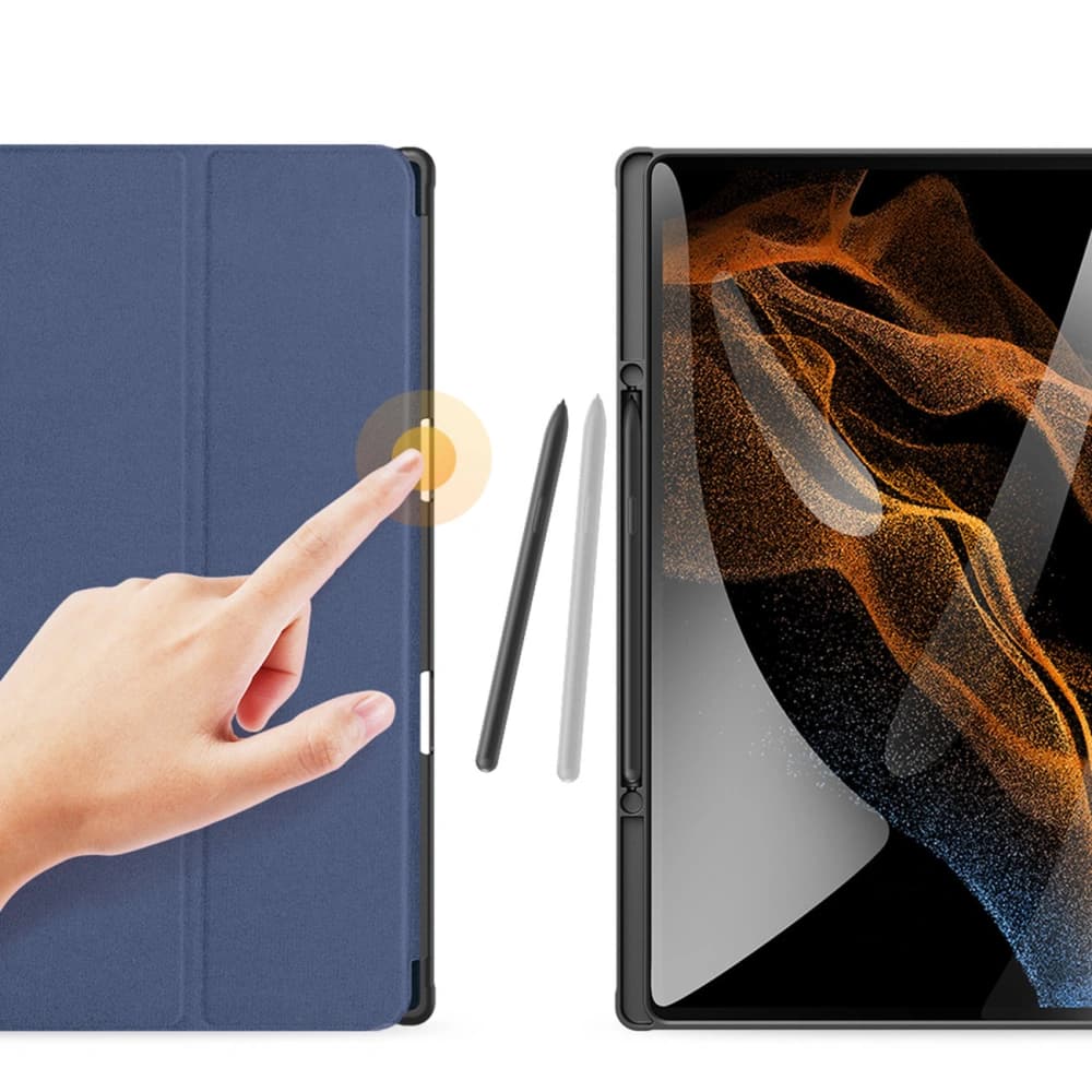 Etui Dux Ducis Domo Samsung Galaxy Tab S8 Ultra modrý - 3