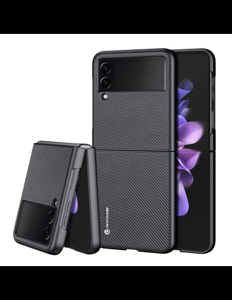 Case Dux Ducis Fino Samsung Galaxy Z Flip 3 schwarz