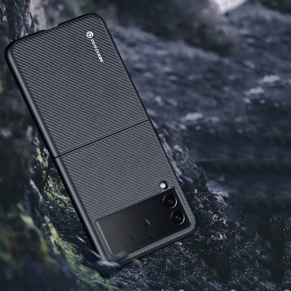 Case Dux Ducis Fino Samsung Galaxy Z Flip 3 schwarz - 11