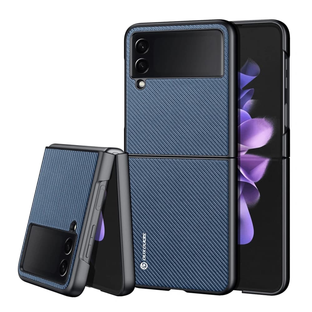 Etui Dux Ducis Fino Samsung Galaxy Z Flip 3 albastru - 1