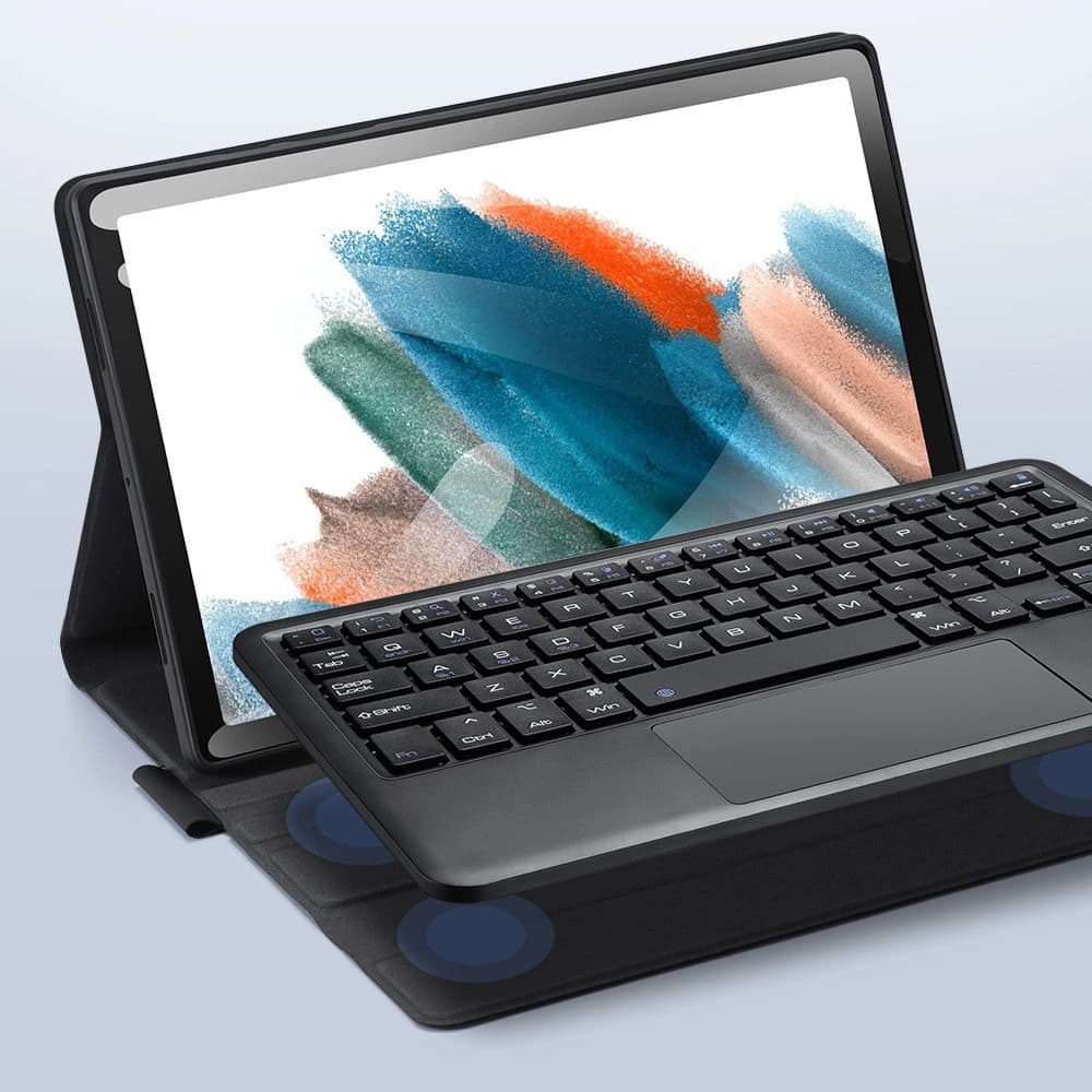 Dux Ducis Touchpad Keyboard Case Bluetooth Samsung Galaxy Tab A8 10.5 black - 9