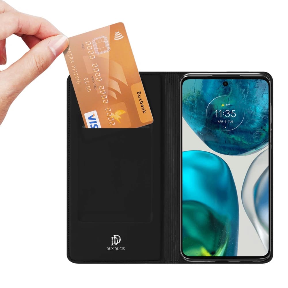 Etui Dux Ducis Skin Pro Motorola Moto G52 černý - 2