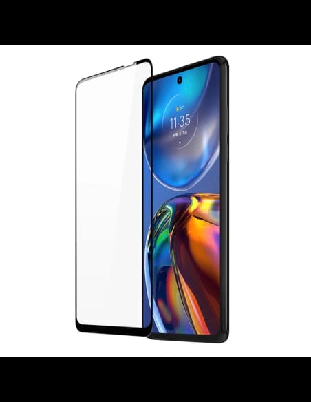 Dux Ducis 10D Tempered Glass Motorola Moto E32 black (case friendly)