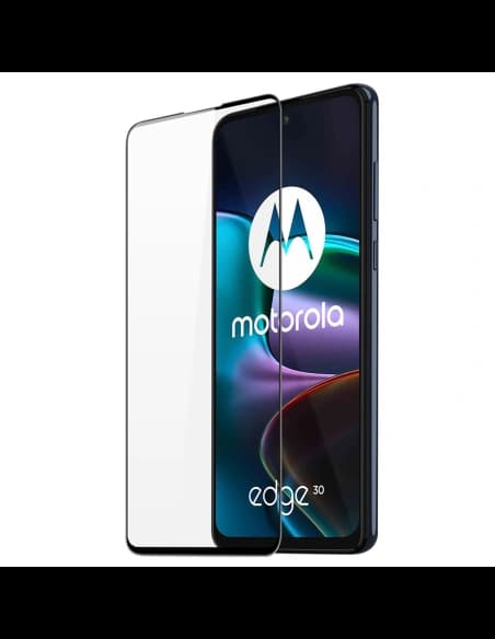 Sklo tvrzené Dux Ducis 10D Tvrzené sklo Motorola Edge 30 černé (přátelské k pouzdru)