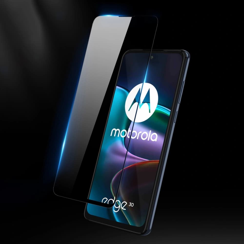 Sklo tvrzené Dux Ducis 10D Tvrzené sklo Motorola Edge 30 černé (přátelské k pouzdru) - 8