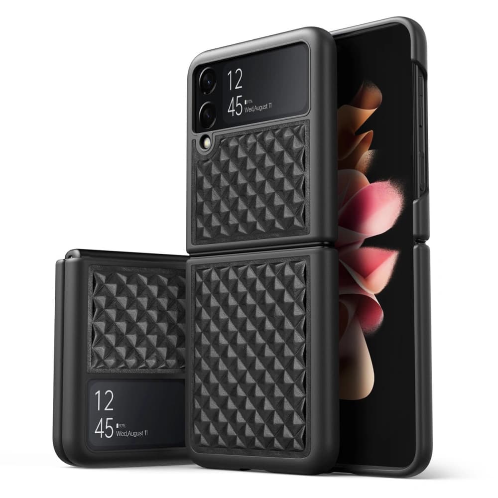 Case Dux Ducis Venice Samsung Galaxy Z Flip 3 schwarz - 1