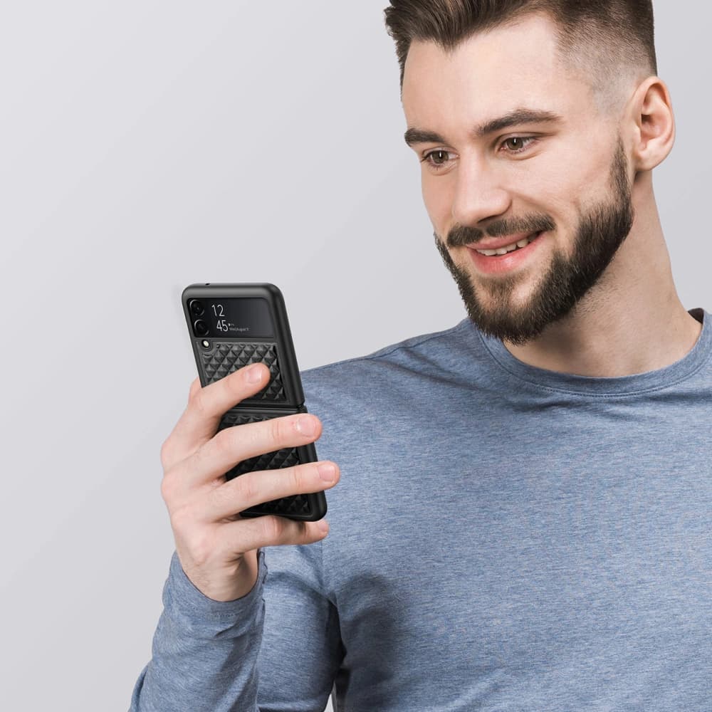 Case Dux Ducis Venice Samsung Galaxy Z Flip 3 schwarz - 6