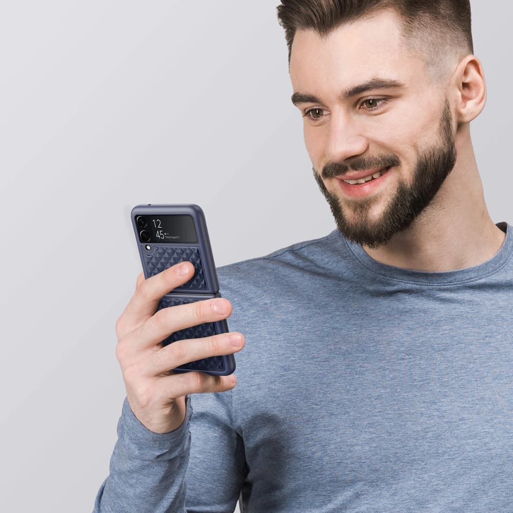 Case Dux Ducis Venice Samsung Galaxy Z Flip 3 blau - 4