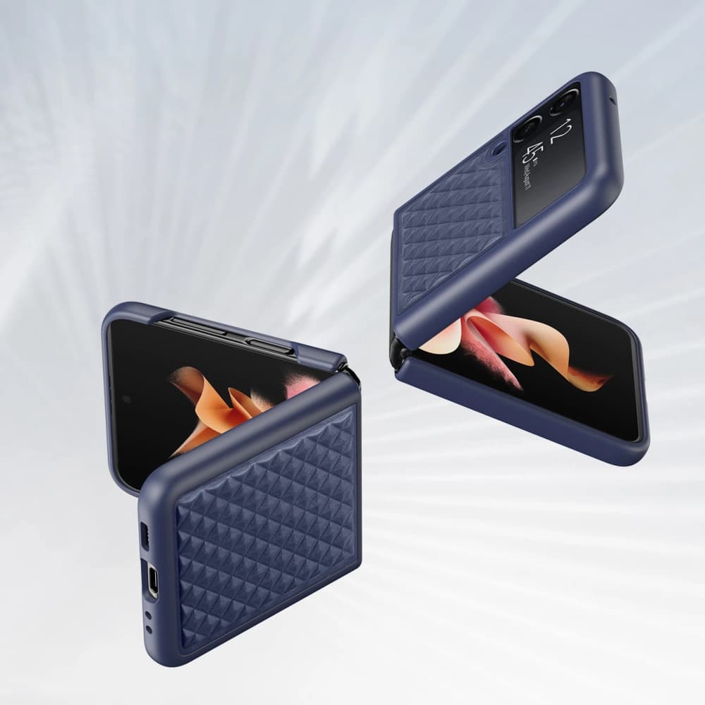 Case Dux Ducis Venice Samsung Galaxy Z Flip 3 blau - 6