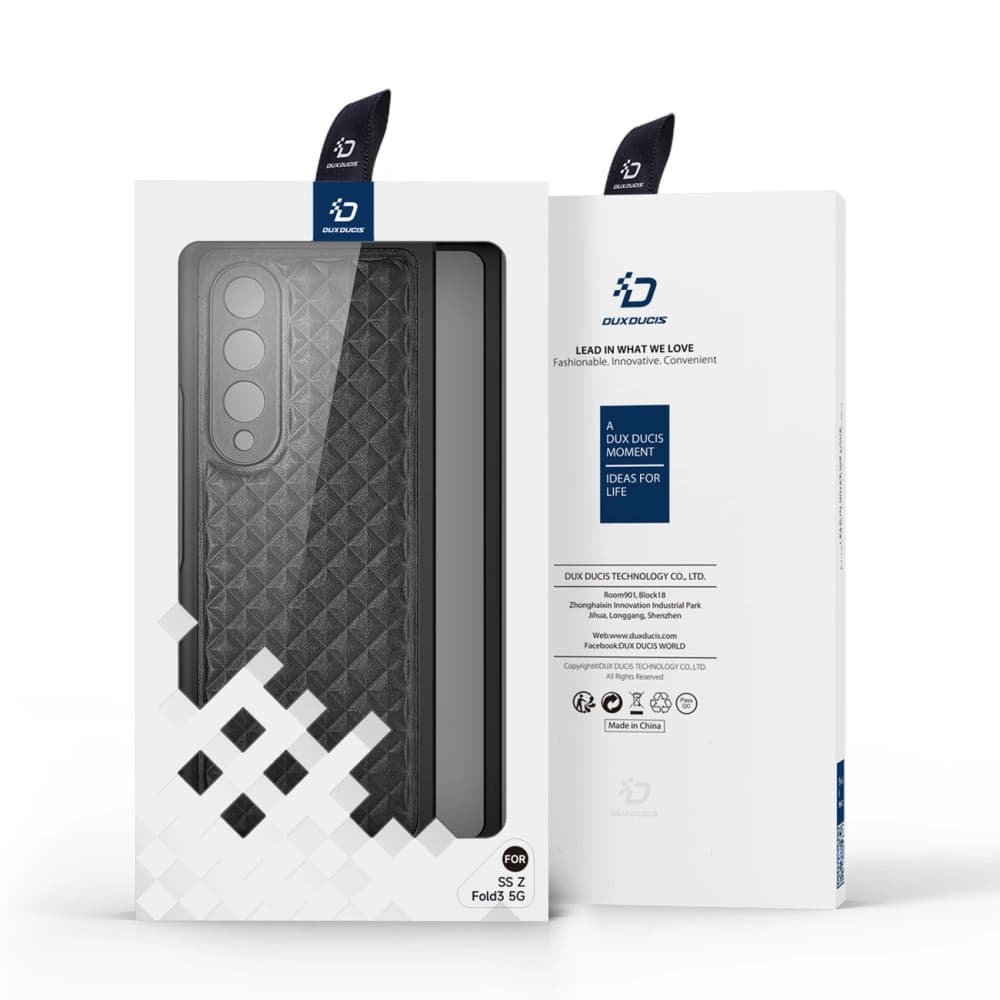 Etui Dux Ducis Venice Samsung Galaxy Z Fold 3 negru - 5