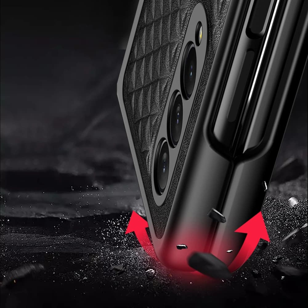 Etui Dux Ducis Venice Samsung Galaxy Z Fold 3 negru - 8