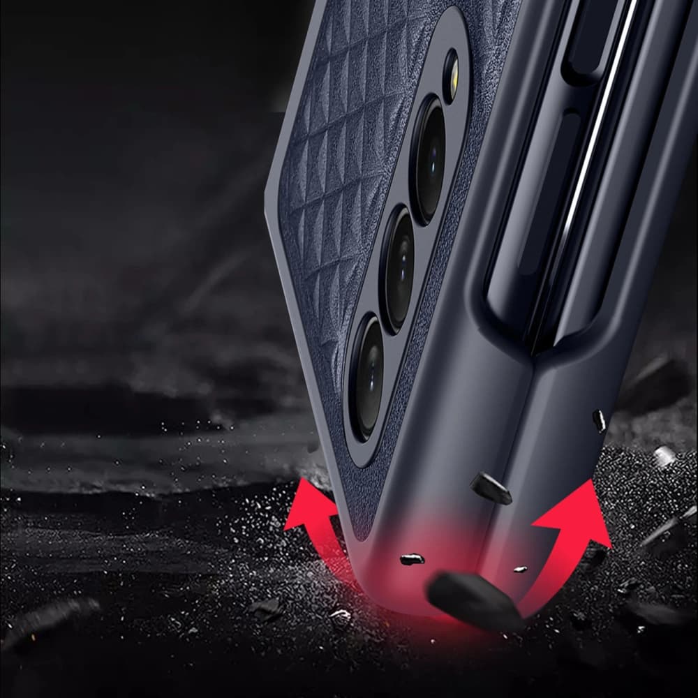 Etui Dux Ducis Venice Samsung Galaxy Z Fold 3 albastru - 8