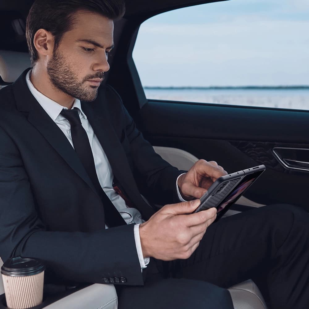 Case Dux Ducis Venice Samsung Galaxy Z Fold 3 braun - 11