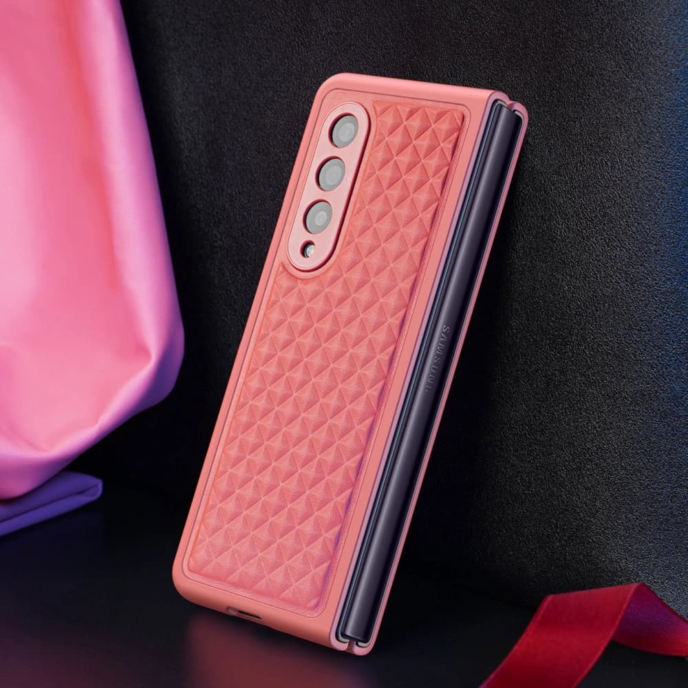 Dux Ducis Venice tok Samsung Galaxy Z Fold 3 piros - 9