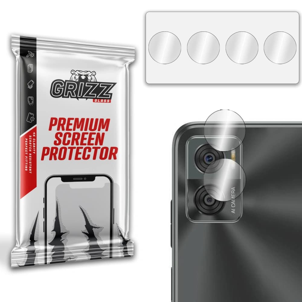 GrizzGlass HybridGlass Geam de cameră pentru Motorola Moto E22 - 1