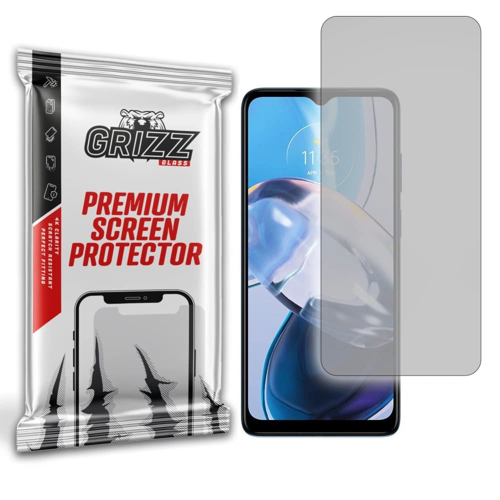 Matte Folie GrizzGlass PaperScreen für Motorola Moto E22i - 1